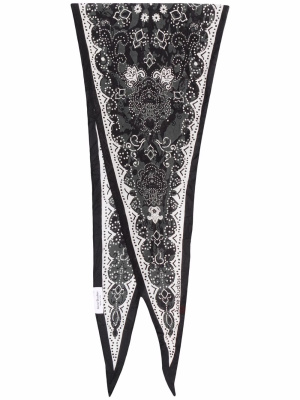 

Paisley-print bandana scarf, Acne Studios Paisley-print bandana scarf