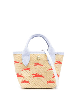 

Le Panier Pliage woven mini bag, Longchamp Le Panier Pliage woven mini bag