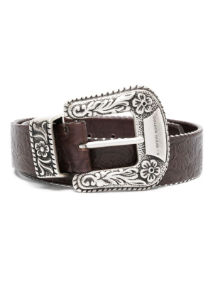

Decorated-buckle leather belt, Golden Goose Decorated-buckle leather belt