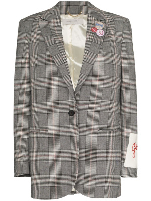 

Notched-lapel single-breasted blazer, Golden Goose Notched-lapel single-breasted blazer