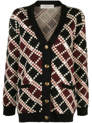 

Checked V-neck cardigan, Golden Goose Checked V-neck cardigan