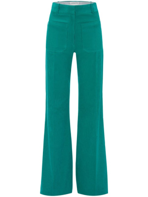 

High-waisted flared corduroy trousers, Victoria Beckham High-waisted flared corduroy trousers