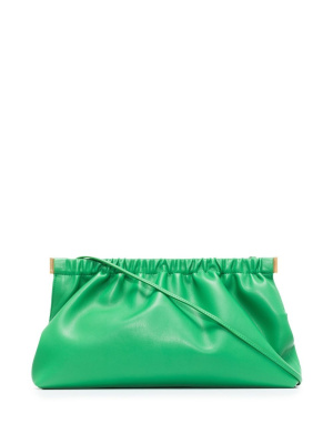 

The Bar vegan-leather clutch bag, Nanushka The Bar vegan-leather clutch bag