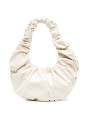 

Gathered top-handle tote, Nanushka Gathered top-handle tote