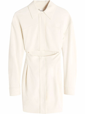 

Trompe l'oeil shirt dress, Victoria Beckham Trompe l'oeil shirt dress
