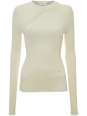 

Spiral knitted top, Victoria Beckham Spiral knitted top