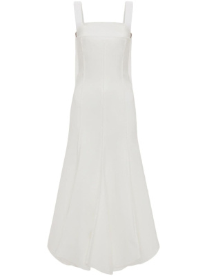 

Strappy organic cotton midi dress, Victoria Beckham Strappy organic cotton midi dress