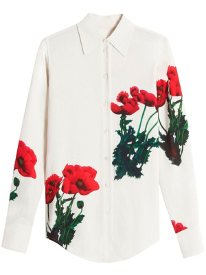 

Floral-print shirt, Victoria Beckham Floral-print shirt