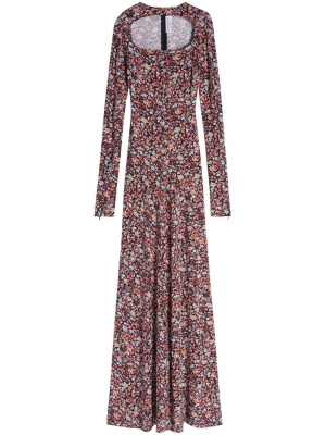 

Cut-out floral print dress, Victoria Beckham Cut-out floral print dress