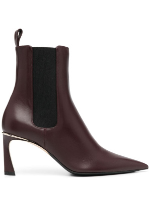 

90mm pointed-toe leather boots, Victoria Beckham 90mm pointed-toe leather boots