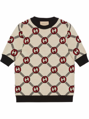

Interlocking G reversible jumper, Gucci Interlocking G reversible jumper