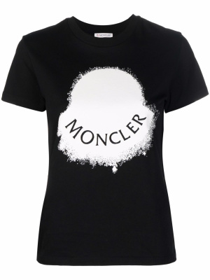 

Logo-print cotton T-Shirt, Moncler Logo-print cotton T-Shirt