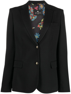 

Single-breasted tailored blazer, ETRO Single-breasted tailored blazer