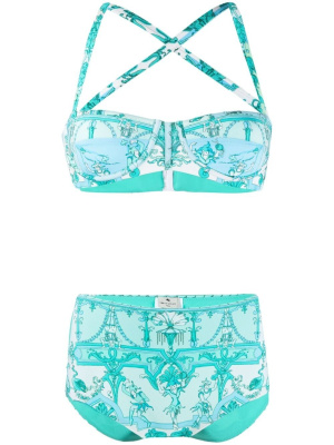 

Scarf-print bikini set, ETRO Scarf-print bikini set