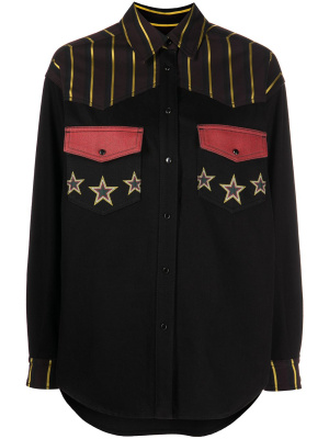

Star-print long-sleeved shirt, ETRO Star-print long-sleeved shirt