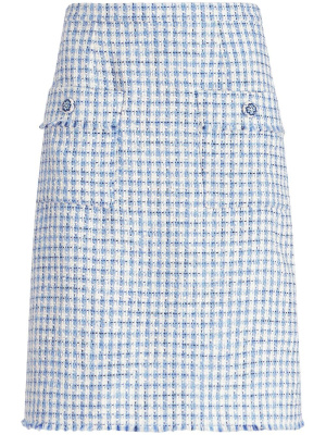 

Tweed sheath midi skirt, ETRO Tweed sheath midi skirt