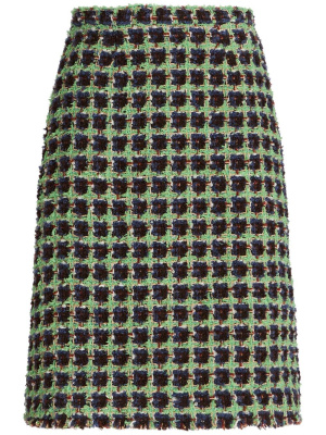 

Bouclé A-line skirt, ETRO Bouclé A-line skirt