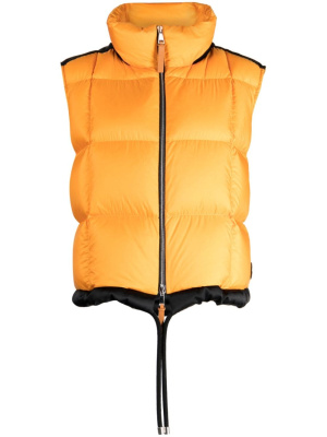 

Kart logo-patch padded vest, Moncler Kart logo-patch padded vest