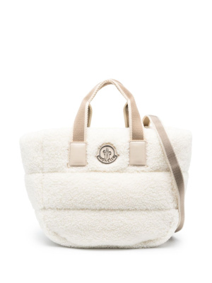 

Mini Caradoc teddy tote bag, Moncler Mini Caradoc teddy tote bag