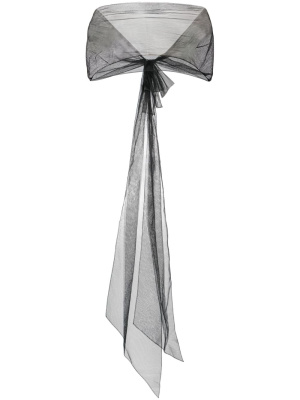 

Bow-tie tulle shawl, Maison Margiela Bow-tie tulle shawl