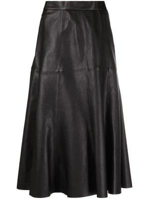 

A-line leather skirt, Forte Forte A-line leather skirt