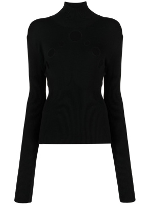 

Cut-out high-neck jumper, Jean Paul Gaultier Cut-out high-neck jumper