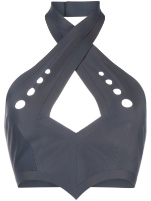 

Cut-out cropped top, Jean Paul Gaultier Cut-out cropped top