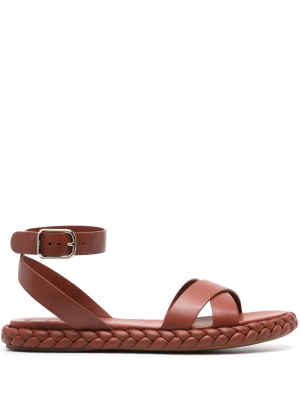 

Crossover leather sandals, Chloé Crossover leather sandals