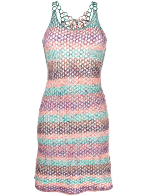 

Crochet-knit wool minidress, Chloé Crochet-knit wool minidress