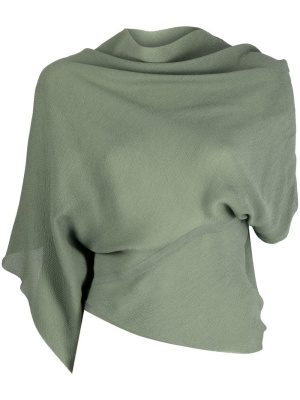 

Draped cowl-neck top, Rick Owens Draped cowl-neck top