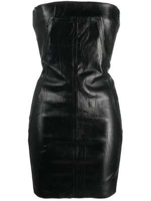 

Bustier strapless minidress, Rick Owens Bustier strapless minidress