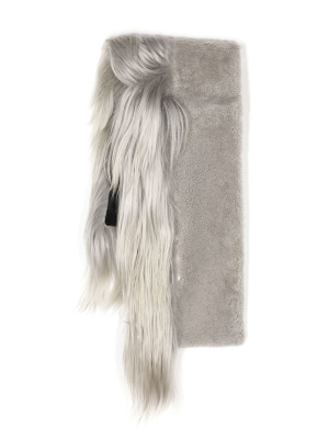 

Fur-trim scarf, Rick Owens Fur-trim scarf