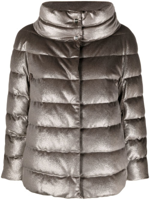 

Quilted zipped puffer jacket, Herno Quilted zipped puffer jacket