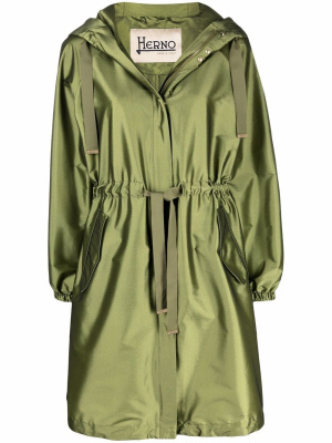 

Metallic hooded parka, Herno Metallic hooded parka