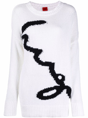 

Signature logo jumper, HUGO Signature logo jumper