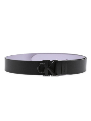 

Logo-buckle leather belt, Calvin Klein Jeans Logo-buckle leather belt