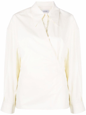 

Side fastening wrap shirt, Lemaire Side fastening wrap shirt