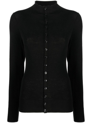 

High-neck wool cardigan, Lemaire High-neck wool cardigan