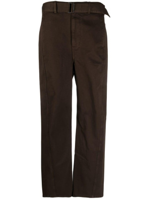 

Buckle-fastening wide-leg jeans, Lemaire Buckle-fastening wide-leg jeans