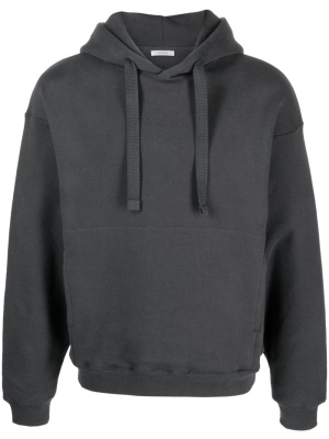 

Drop-shoulder drawstring hoodie, Lemaire Drop-shoulder drawstring hoodie
