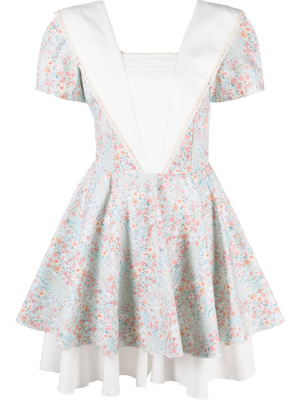 

Sailor-collar layered minidress, Masterpeace Sailor-collar layered minidress