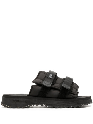 

Moto logo-patch slides, Suicoke Moto logo-patch slides