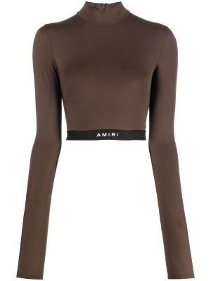 

Logo-underband crop top, AMIRI Logo-underband crop top