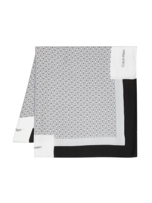 

Logo-print woven scarf, Calvin Klein Logo-print woven scarf
