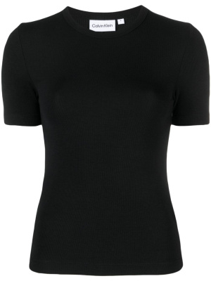

Ribbed round-neck T-shirt, Calvin Klein Ribbed round-neck T-shirt