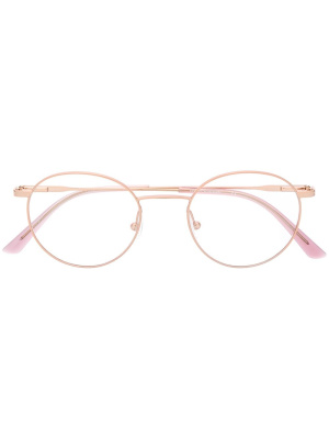 

Round-frame logo glasses, Calvin Klein Round-frame logo glasses