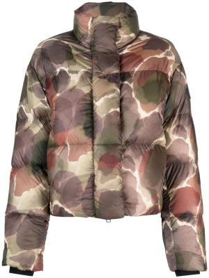 

Botanical-print padded jacket, Canada Goose Botanical-print padded jacket