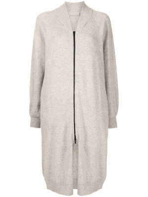

Long-line knit cardigan, FEAR OF GOD ESSENTIALS Long-line knit cardigan