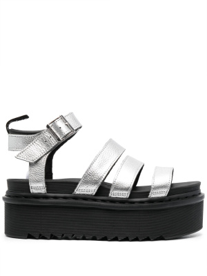 

Open-toe leather sandals, Dr. Martens Open-toe leather sandals