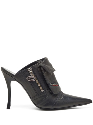 

D-Venus Pocket leather mules, Diesel D-Venus Pocket leather mules